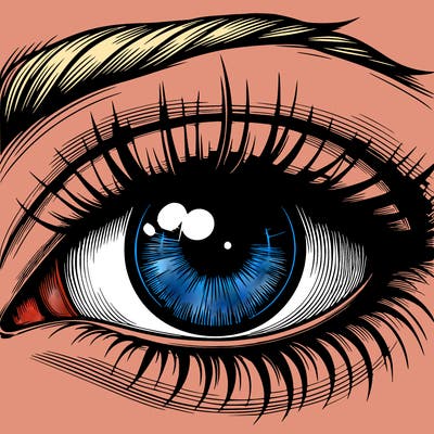 realistic eye
