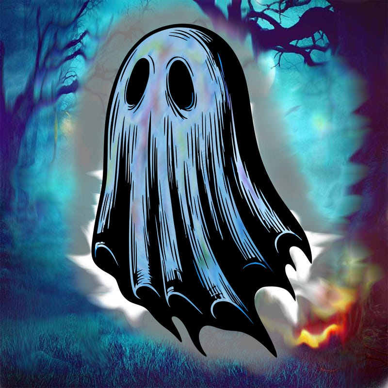 realistic creepy ghost