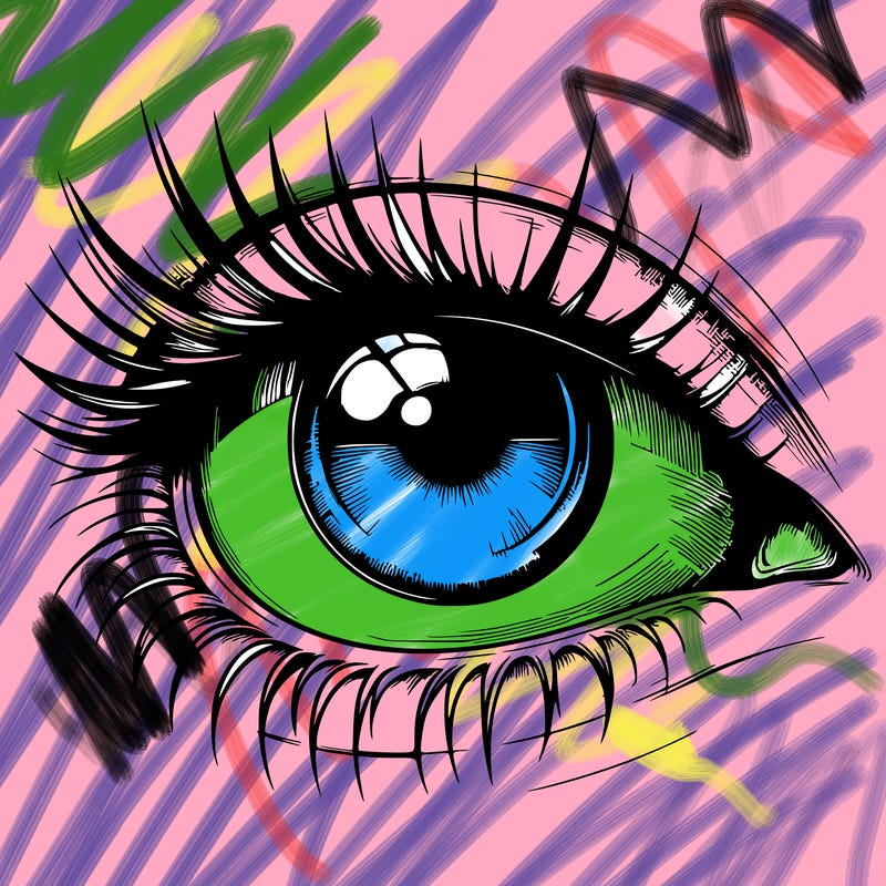 realistic eye