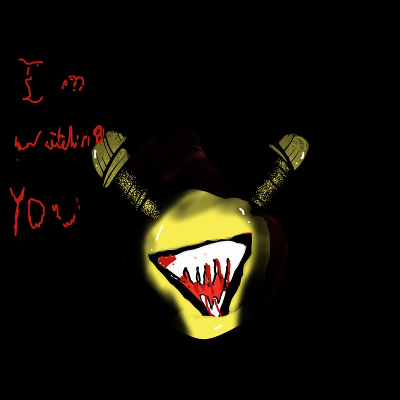 realistic girl with buns on the top of her hair