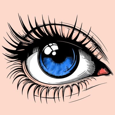 realistic eye