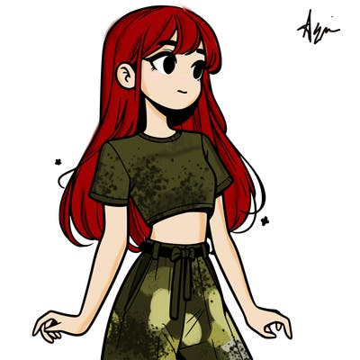 girl in a cute crop top