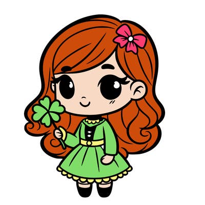 saint patrick’s day girl