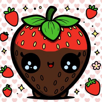 cute strawberry