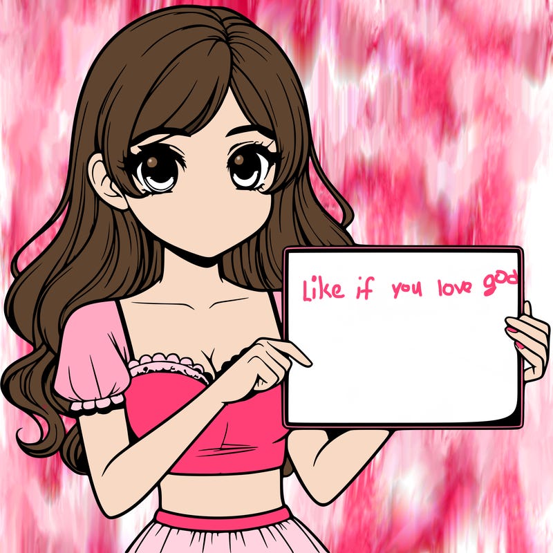 realistic pretty girl holding blank sign