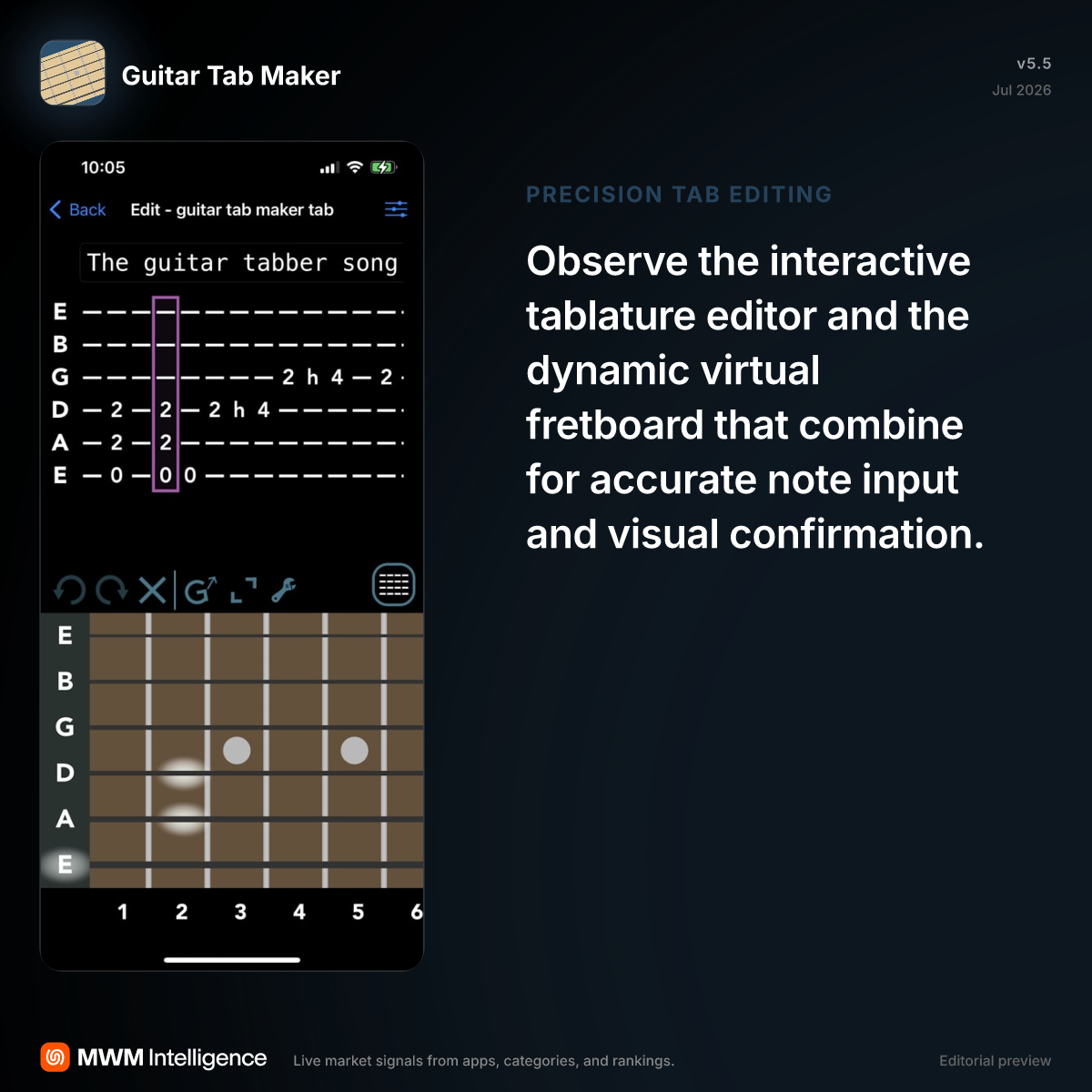 Guitar Tab Maker - Music App | MWM