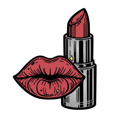 lips and lipstick