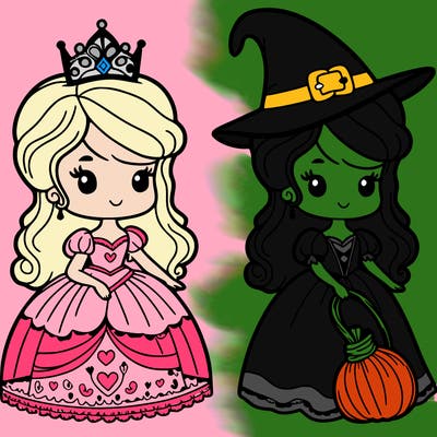 princess as a witch
