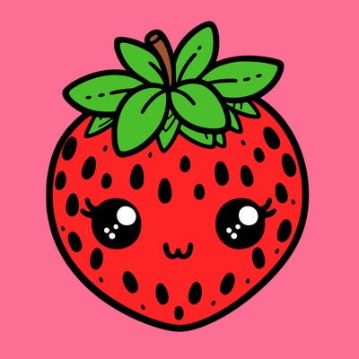 cute strawberry