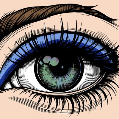 realistic eye