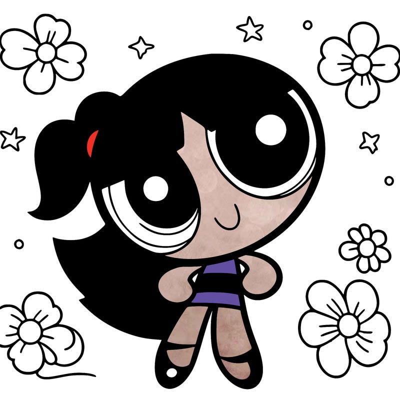 a powerpuff girl