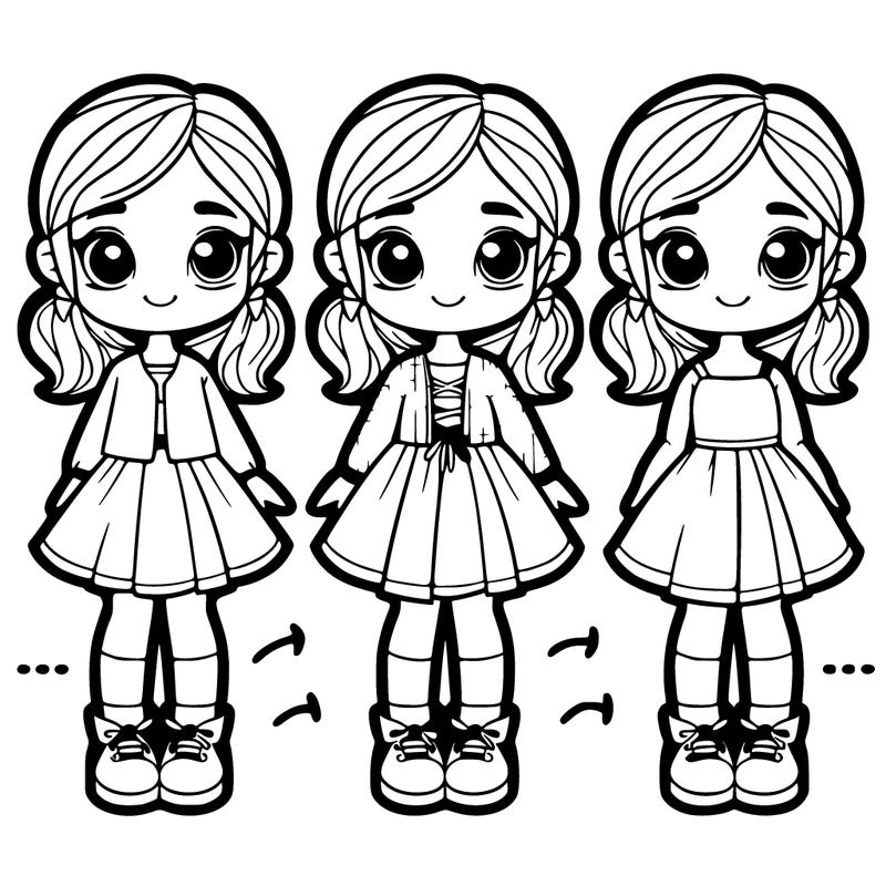 girl with four sides