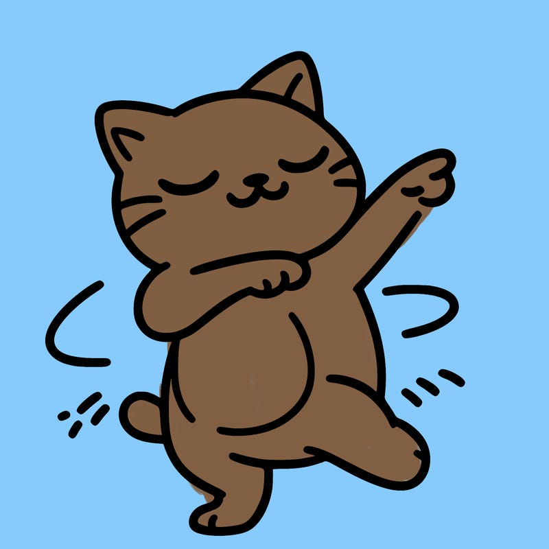 cat dancing