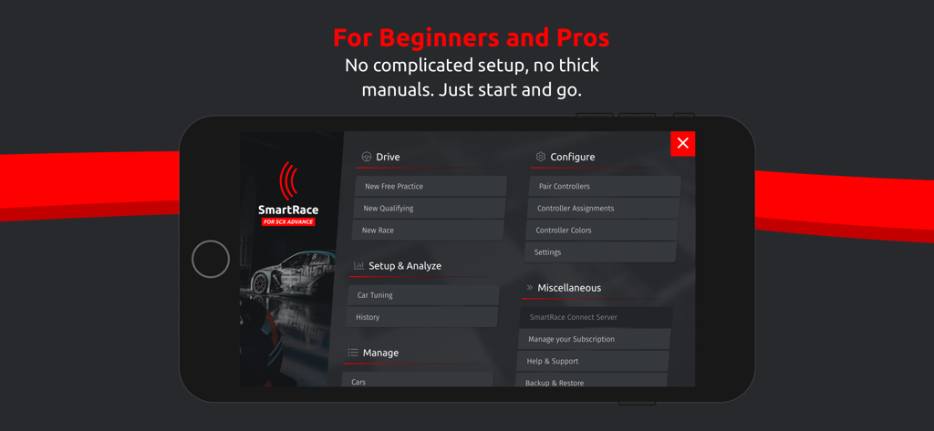 SmartRace for SCX Advance - Entertainment App | MWM