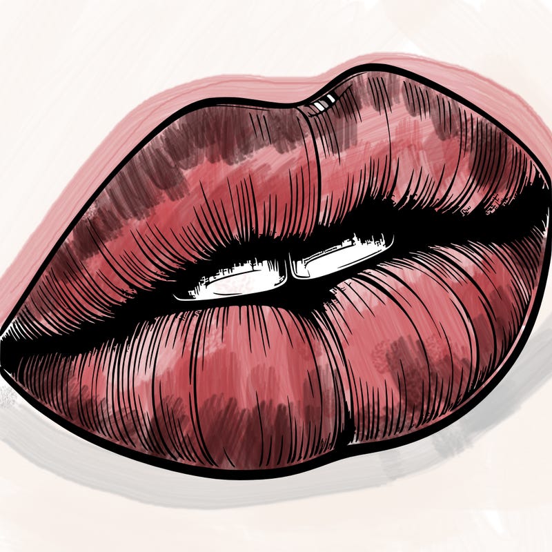 realistic lips