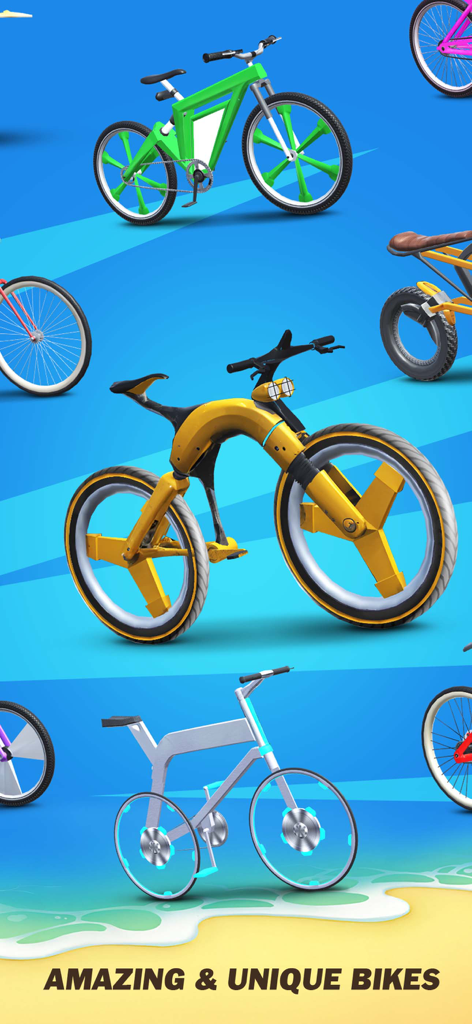 Bicycle Games - BMX Bike Race - Una selección de modelos de bicicletas únicos y coloridos del juego BMX Bike Race