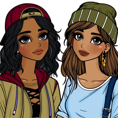 realistic teenager girls