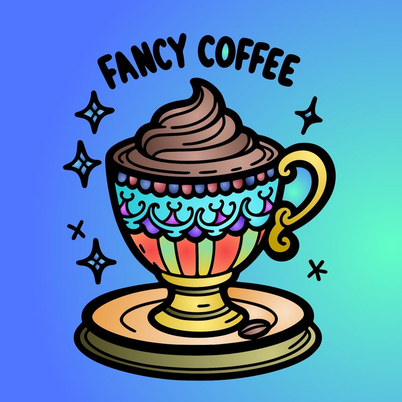 fancy coffee