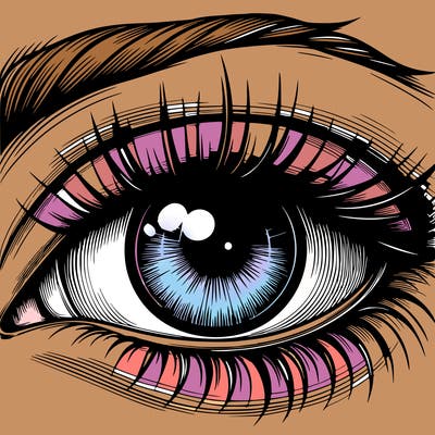 realistic eye