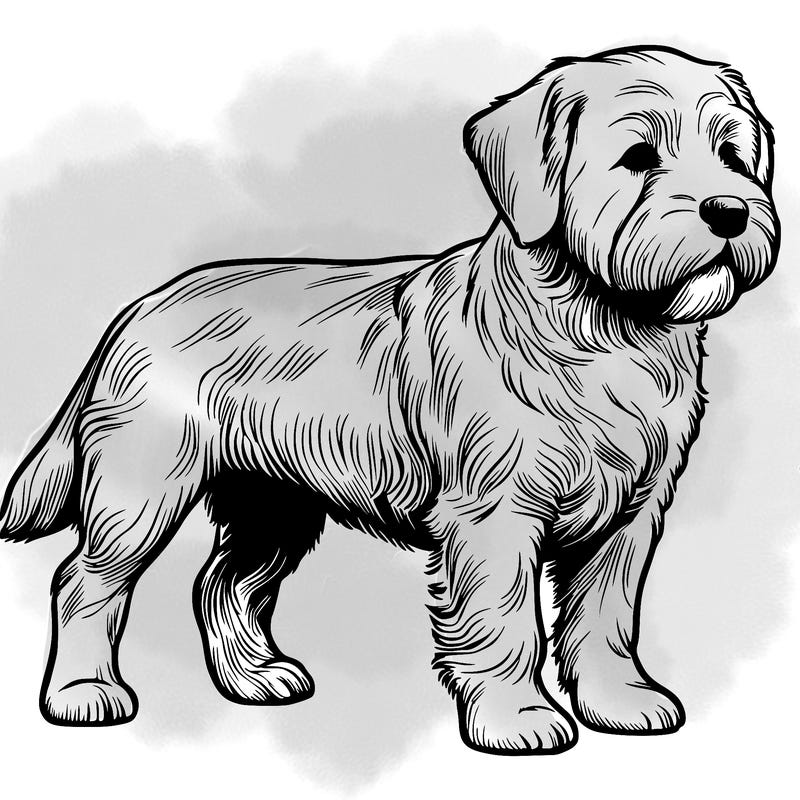 realistic dog
