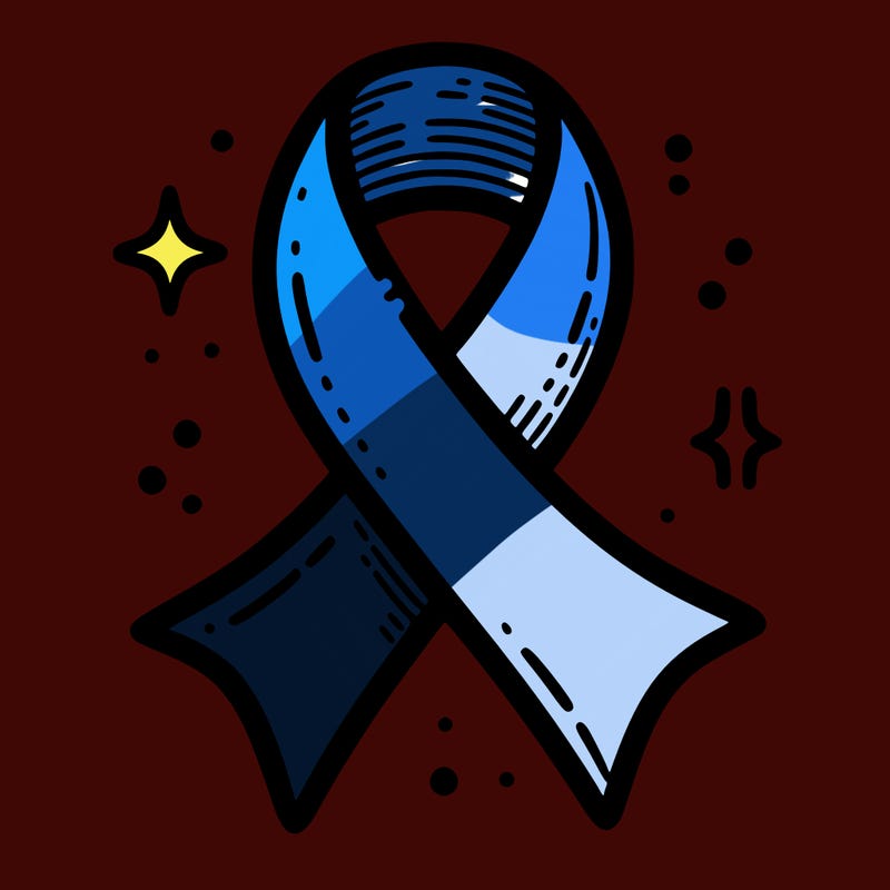 ribbon symbol of national breast cancer awareness month