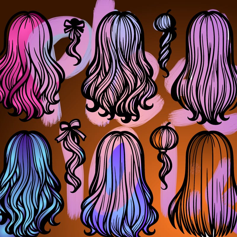girls hair