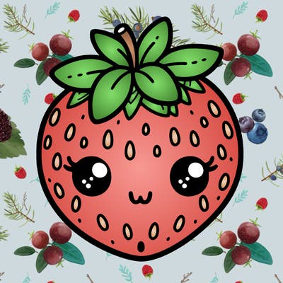 cute strawberry