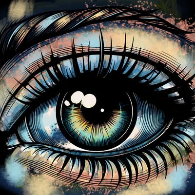 realistic eye