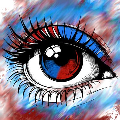 realistic eye