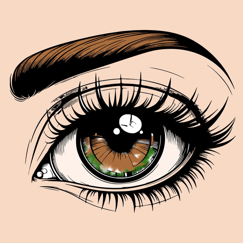 realistic eye
