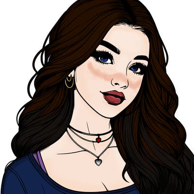 detailed realistic girl