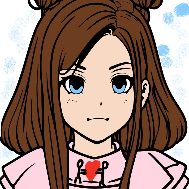 realistic manga character