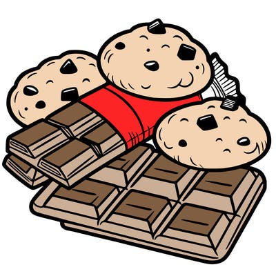 cookies and chocolate