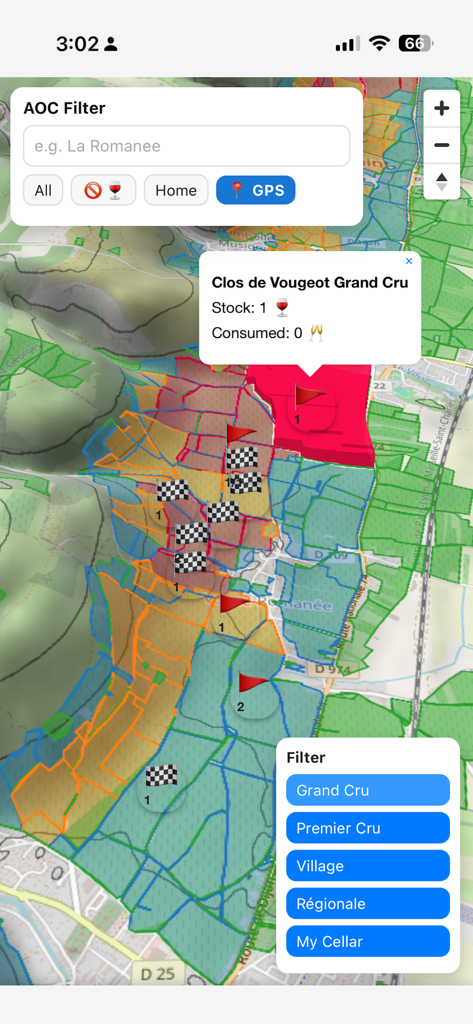 Burgundy Map+ - Food & Drink App | MWM