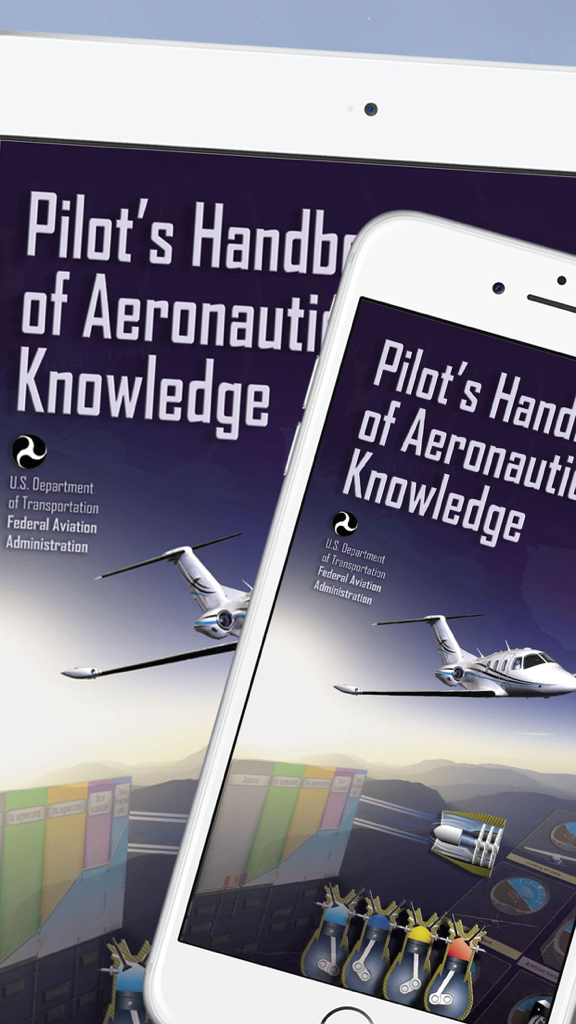 FAA 항공 라이브러리 앱에 iPhone 및 iPad에 항공 지식 조종사 핸드북 표시