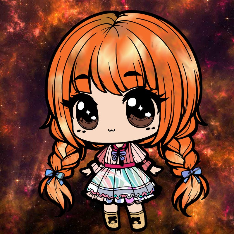 chibi doll girl
