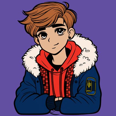 stylish teenager