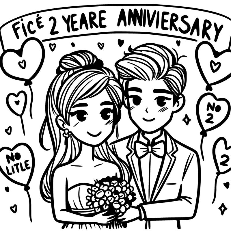 fiancé 2 year anniversary