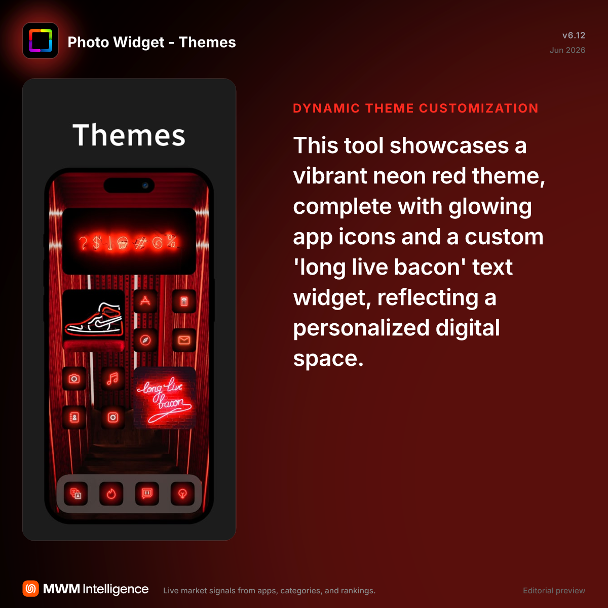 Photo Widget - Themes - Graphics & Design App | MWM