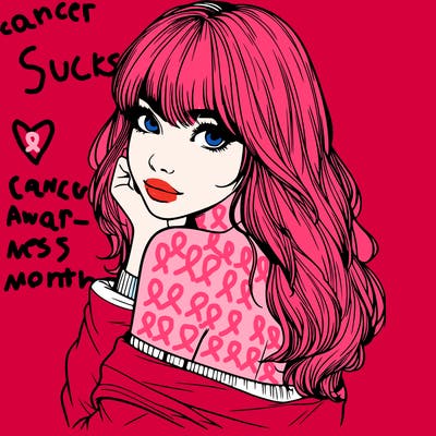 realistic girl with bangs looking over her shoulder