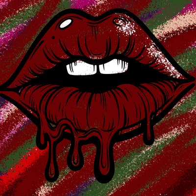 lips that look realistic and drip