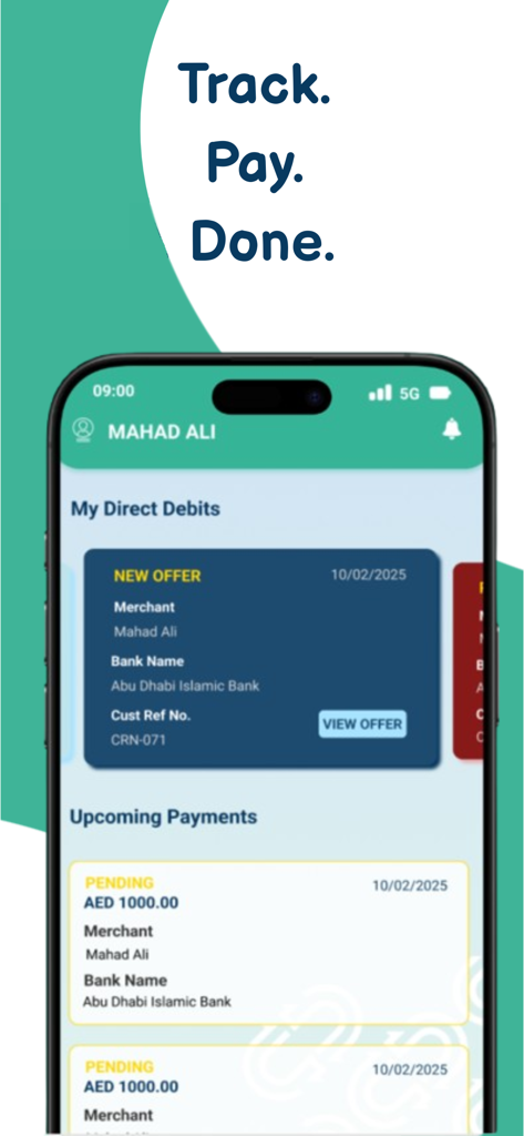 Direct Debit System - Finance App | MWM