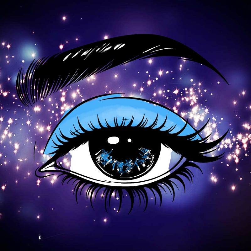 eye closed realistic