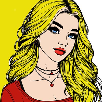 detailed realistic girl