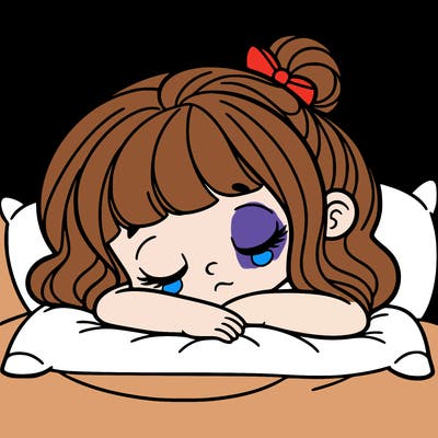 girl sleeping