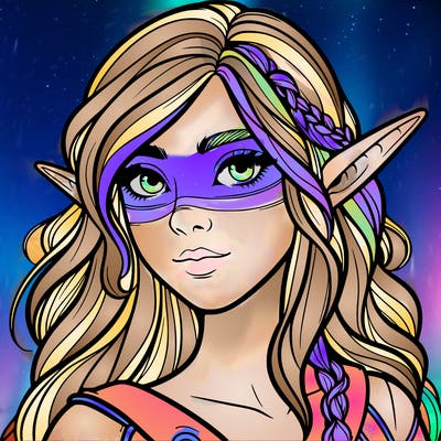 realistic elf girl