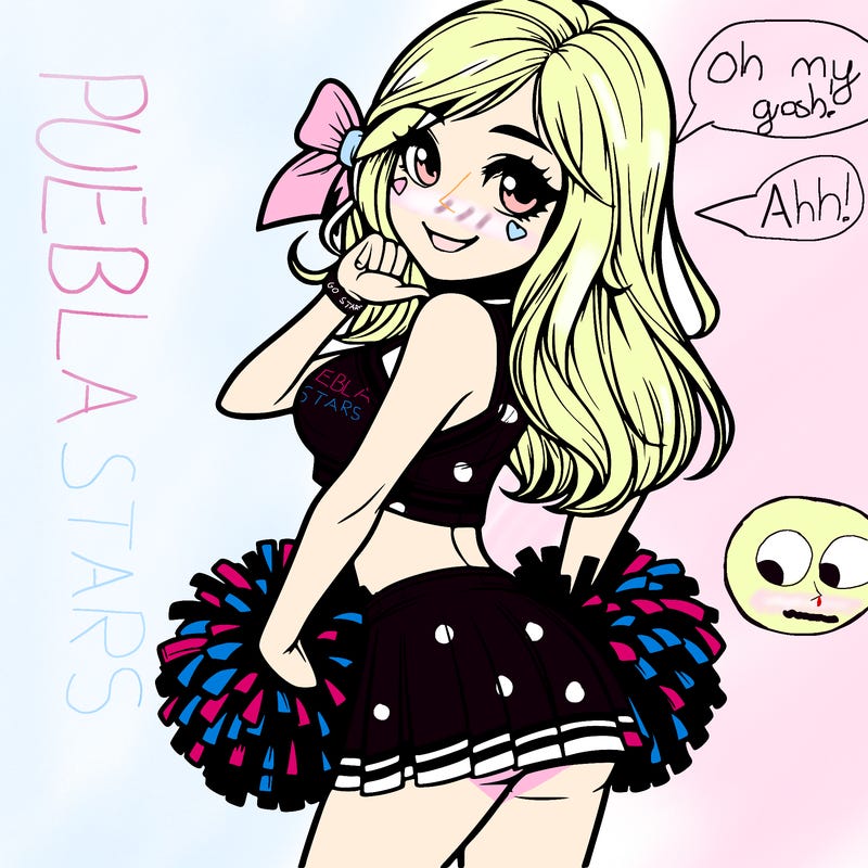 realistic cheerleader