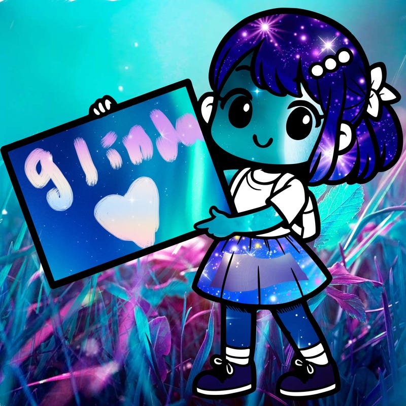 girl holding a big sign