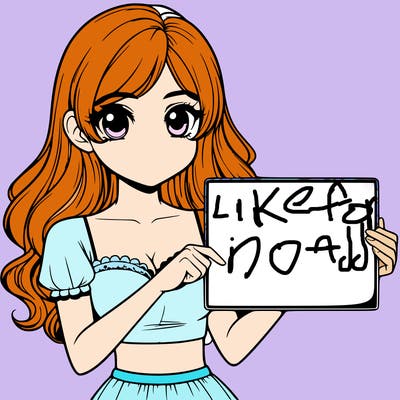 realistic pretty girl holding blank sign