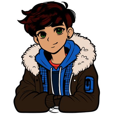 stylish teenager